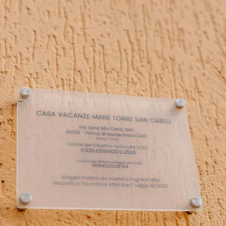 Casa Mare Torre San Carlo شقة